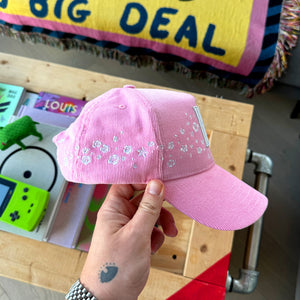 flower cap - pink